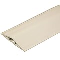 Legrand® Wiremold® Corduct® 15 Overfloor Cord Cover Cable Protector, Ivory