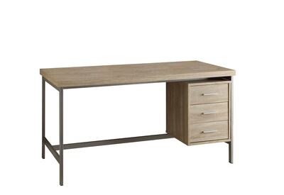 Monarch 30 Workstation Desk, Natural Wood (I 7245)