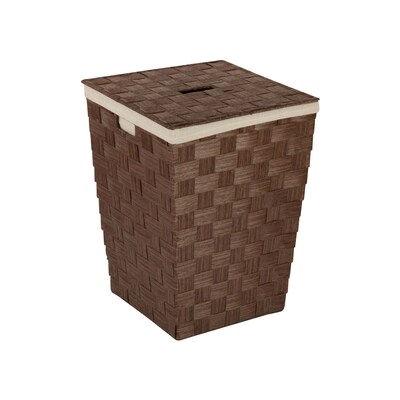 Honey-Can-Do Paper Rope Hamper Brown (HMP-03729)