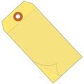 BOX 4 3/4 x 2 3/8 #5 Self Laminating Tags, Yellow