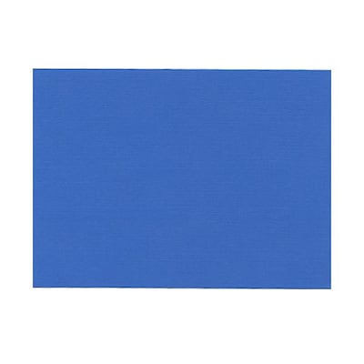 JAM Paper® Blank Note Cards, A6 size, 4-5/8 x 6-1/4, Blue Linen, 500/Box (0175988B)