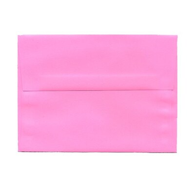 JAM Paper® A6 Colored Invitation Envelopes, 4.75 x 6.5, Ultra Pink, 25/Pack (94606)