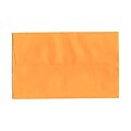 JAM Paper® A10 Colored Invitation Envelopes, 6 x 9.5, Ultra Orange, Bulk 1000/Carton (80377B)