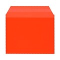 JAM Paper® Cello Sleeves, A2, 4 1/4 x 5 11/16, Orange, 100/pack (45S0R1)