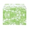 JAM Paper Cello Sleeves with Peel & Seal Closure, 5.0625 x 7.1875, Green Lace, 100/Pack (2785507)