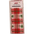 JAM Paper® Christmas Holiday Tissue Paper, Christmas Tree Plaid, 8/pack (21186447)