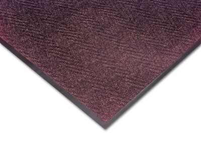 NoTrax® Akro® Chevron Fiber Best Entrance Floor Mat, 4 x 6, Burgundy