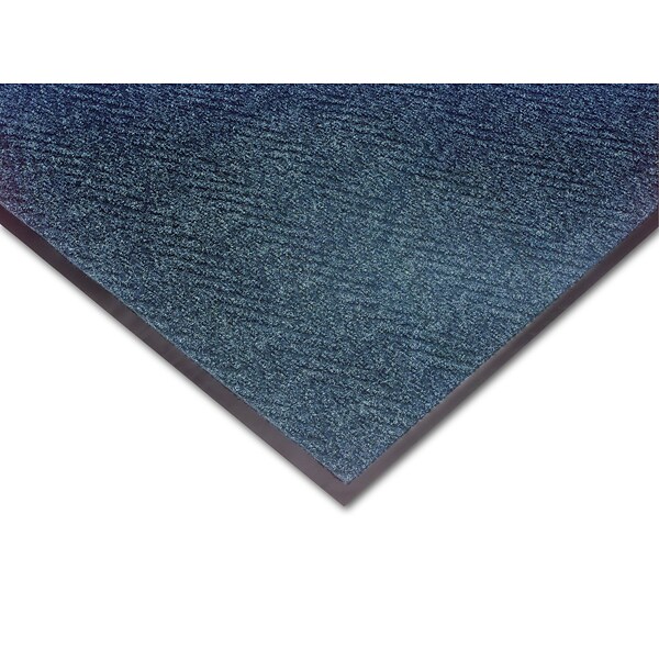 NoTrax® Akro® Chevron Fiber Best Entrance Floor Mat, 4 x 6, Slate Blue