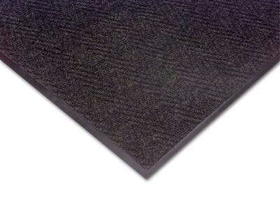 NoTrax Akro Chevron Fiber Best Entrance Floor Mat, 36 x 60, Charcoal (105S0035CH)