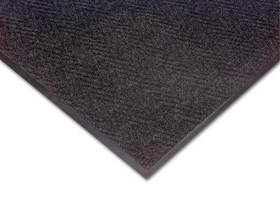 NoTrax Akro Chevron Fiber Best Entrance Floor Mat, 36 x 48, Charcoal (105S0034CH)