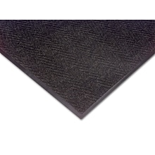 NoTrax® Akro® Chevron Fiber Best Entrance Floor Mat, 4 x 6, Charcoal (105S0046CH)