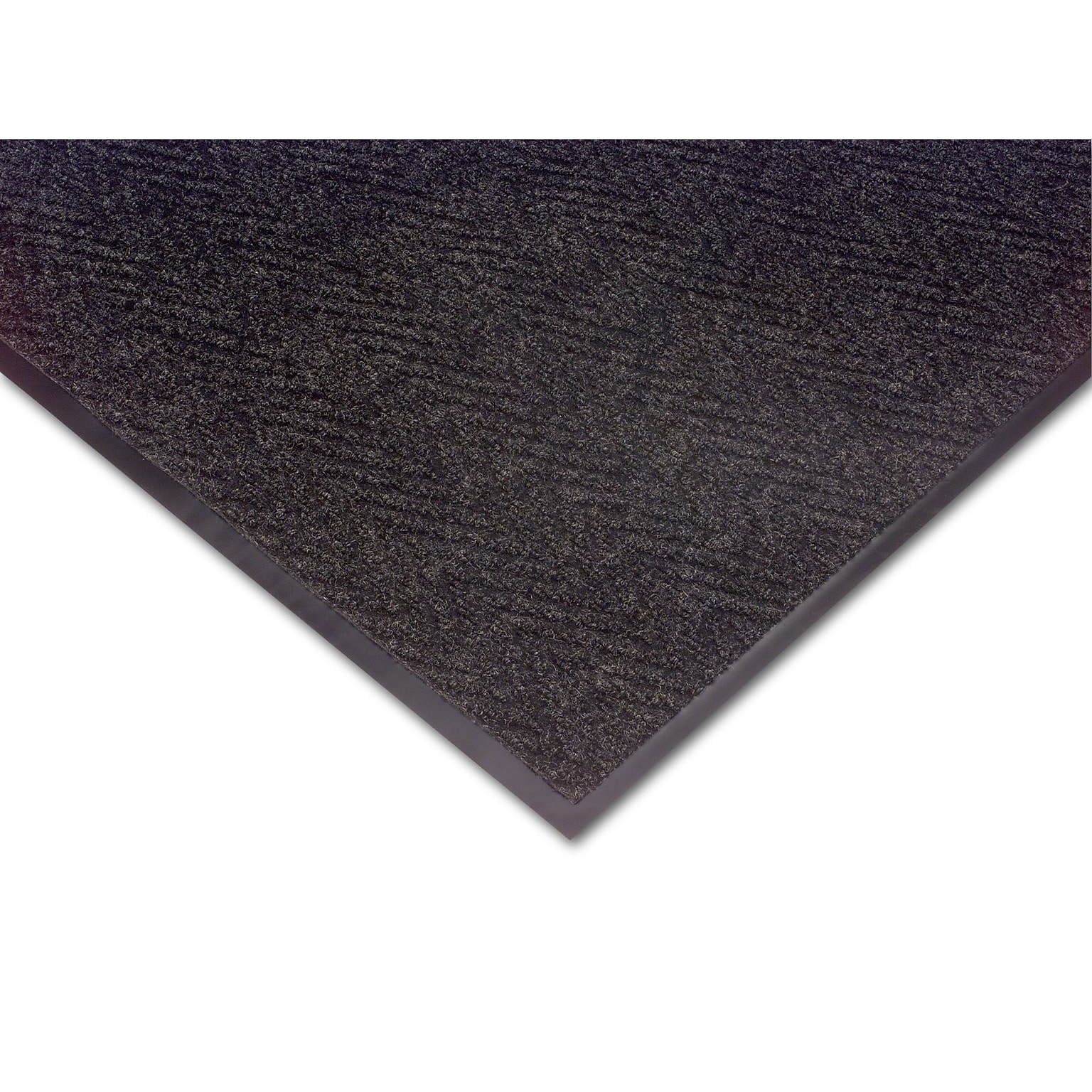 NoTrax Akro Chevron Fiber Best Entrance Mat, 48 x 72, Charcoal (105S0046CH)