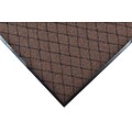 NoTrax Evergreen Diamond Nylon Fiber Superior Entrance Floor Mat, 2 x 3, Brown