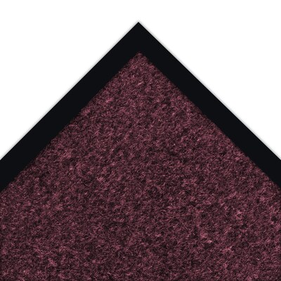 NoTrax Akro Sabre Decalon Fiber Better Entrance Floor Mat, 3 x 4, Burgundy