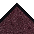 NoTrax Akro Sabre Decalon Fiber Better Entrance Floor Mat, 36 x 120, Burgundy (130S0310BD)