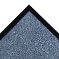 NoTrax Akro Sabre Decalon Fiber Better Entrance Floor Mat, 4 x 6, Slate Blue (130S0046BU)