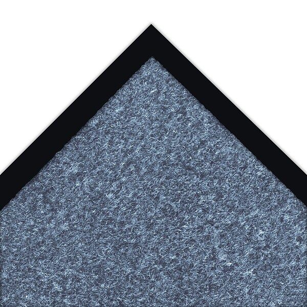 NoTrax® Akro® Sabre™ Decalon® Fiber Better Entrance Floor Mat, 3 x 5, Slate Blue