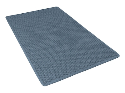 NoTrax Aqua Trap Tufted Yarn Superior Entrance Floor Mat, 3 x 5, Slate Blue (150S0035BU)