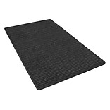 NoTrax® Barrier Rib™ Tufted Polypropylene Yarn Superior Entrance Floor Mat, 3 x 5, Charcoal