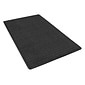 NoTrax Barrier Rib Tufted Polypropylene Yarn Superior Entrance Floor Mat, 36" x 60", Charcoal (161S0035CH)