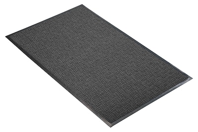 NoTrax Portrait Tufted Polypropylene Yarn Best Entrance Floor Mat, 48" x 72", Charcoal (167S0046CH)