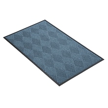 NoTrax Opus Tufted Yarn Best Entrance Floor Mat, 2 x 3, Slate Blue (168S0023BU)