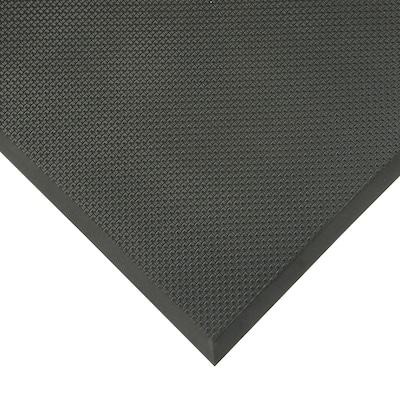 Apex Superfoam PVC Nitrile Foam Anti-Fatigue Mat, 60" x 36", Black
