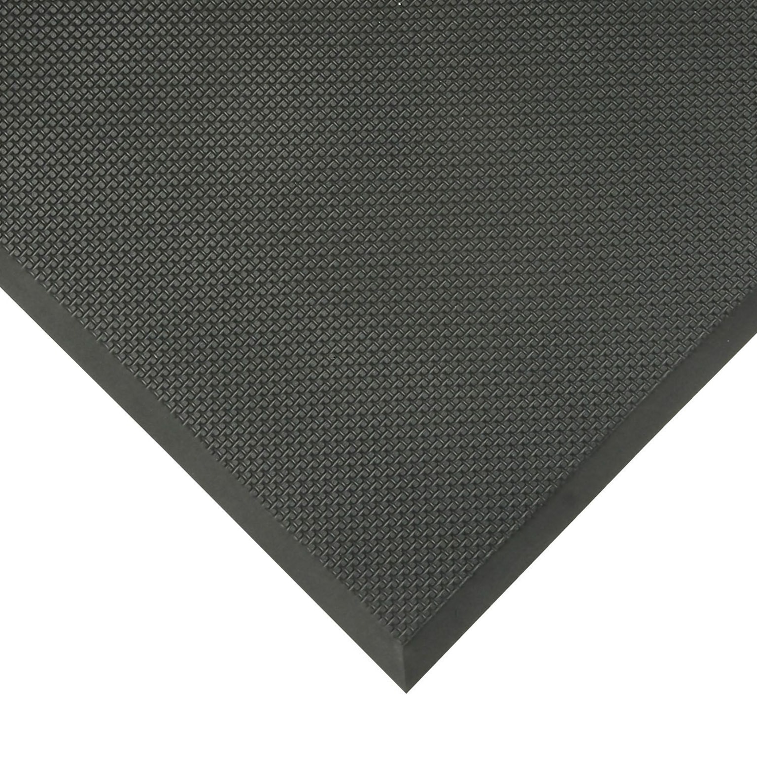 Apex Superfoam PVC Nitrile Foam Anti-Fatigue Mat, 36 x 24, Black