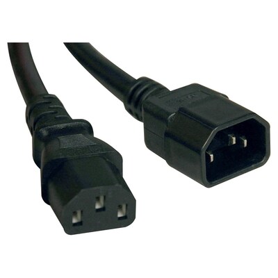 Tripp Lite SJT C13/C14 Heavy-Duty Power Extension Cord, 14 AWG, 10