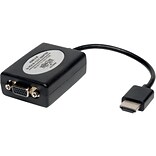 Tripp Lite® Black HDMI/VGA + Audio Adapter