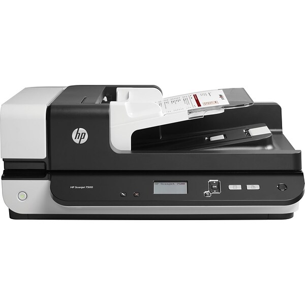 HP® Scanjet Enterprise Flow 7500 Flatbed Scanner; 600 dpi