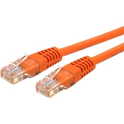 StarTech 6 Cat6 RJ-45 Male/Male UTP Patch Cable, Orange