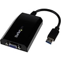 Startech USB 3.0/VGA External Video Card Multi Monitor Adapter; Black