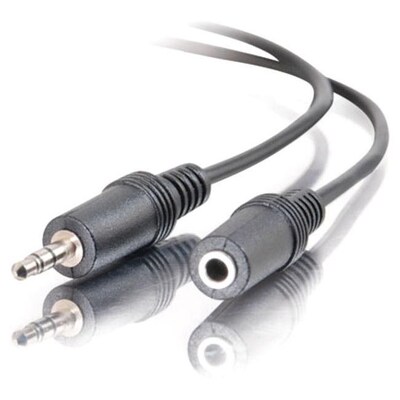 C2G 25ft 3.5mm M/F Stereo Audio Extension Cable