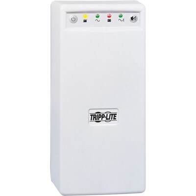 Tripp Lite OmniSmart 330 VA 4-Outlet Tower, White (OMNISMART350HG)