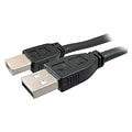 Comprehensive® Pro AV/IT 50 Active Plenum USB A Male/B Male Cable
