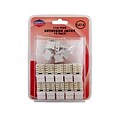 Shaxon Category 6 RJ45/110 568A/B Keystone Jack, White, 10/Pack