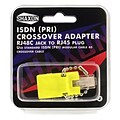 Shaxon RJ48C to RJ45 ISDN Crossover Adapter, Yellow