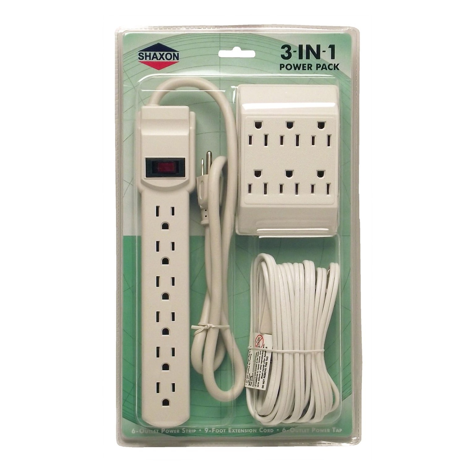 Shaxon 3-in-1 Power Combo Pack, White