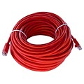 Shaxon 50 Molded Category 6 RJ45/RJ45 Patch Cord, Red