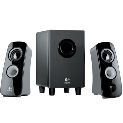 Logitech® 980-000354 Z323 30 W RMS 2.1 Speaker System, Black