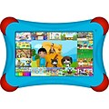 Visual Land® Prestige Pro FamTab 7 8GB Android 4.2 Tablet With Safety Bumper, Blue