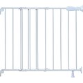 Summer Infant® Slide & Lock Top Of Stairs Metal Safety Gate, White