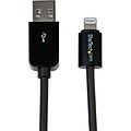 Startech 10 8-pin Lightning to USB Data Transfer Cable For iPhone/iPod/iPad, Black