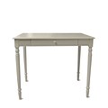 Convenience Concepts French Country Wood Computer Desk, White