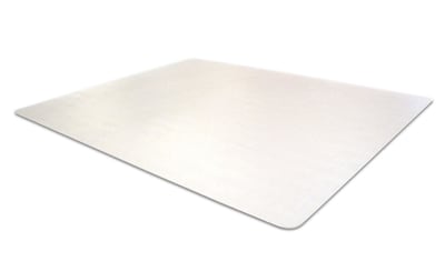 Floortex Desktex Vinyl Desk Pad, 24 x 19, Clear, 4/Pack (FPDE1924V4)