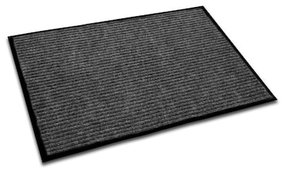 Doortex Ribmat Indoor Entrance Mat, 24 X 36 Charcoal ()