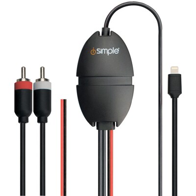 iSimple IS7505 7.5' RCA Cable, Black