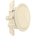 Midlite® Speedport™ 2 3/8 Universal Cable Pass Thru/Fastening and Wall Anchor System, Almond