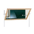 DWI Wood Frame Mirror for Mobile Demonstration Units; 22.5H x 34.5W x 1D, Mirror Only